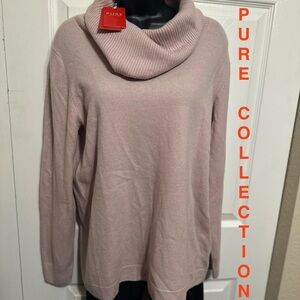 Pure Collection | NWT Cashmere Cowl Neck Sweater - Women’s 12L